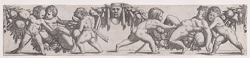 Two Groups of Three Putti