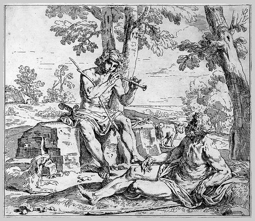 Scrapbook Containing Italian Etchings of the 17th and 18th Centuries