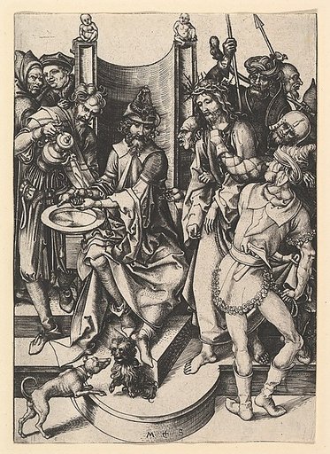 Pilate Washing His Hands