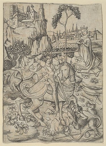 St. George, from the series The Apostles
