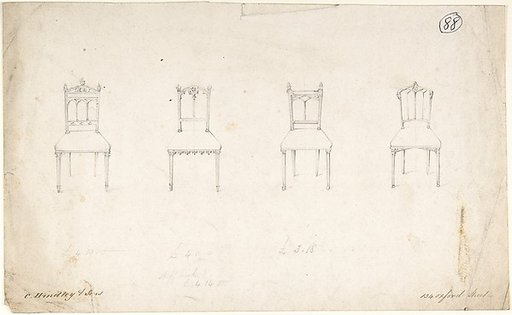 Designs for Four Chairs