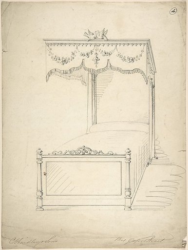 Design for Bed with Canopy