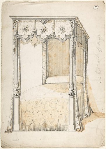 Design for a Bed and Canopy