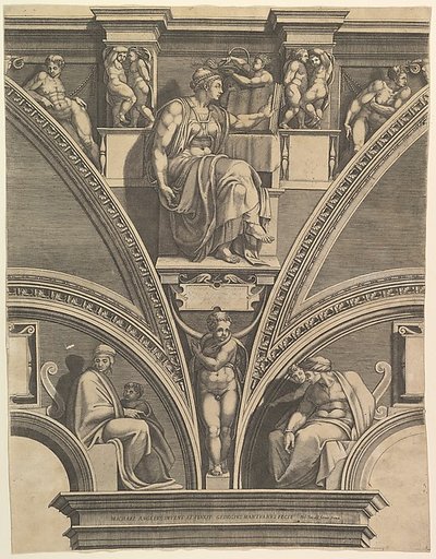 The Eritrean Sibyl, from "Prophets and Sibyls in the Sistine Chapel"