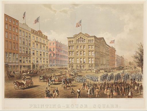 Printing-House Square, New York