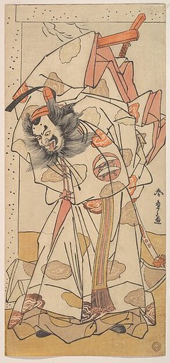 The Second Nakajima Mihoemon in the Role of Sadaijin Jihei