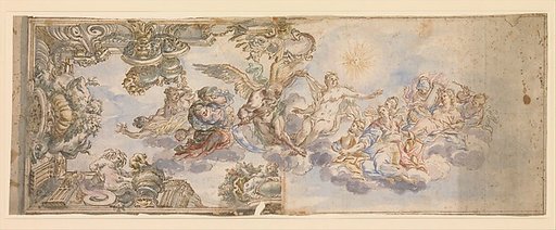 Allegorical Design for a Ceiling Fresco