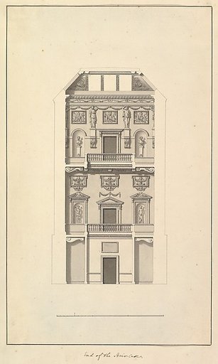 End of Staircase, Houghton Hall, Norfolk