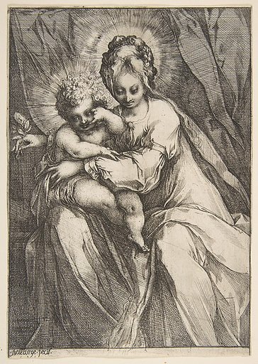 Madonna with a Rose