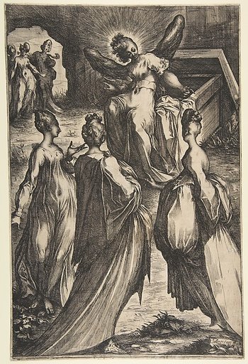 Three Marys at the Tomb