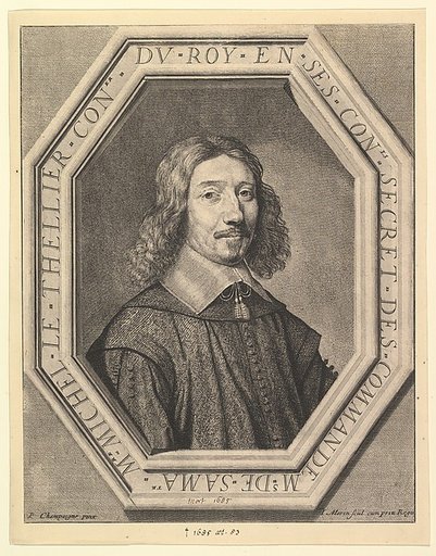 Michel Le Tellier, conseiller du roi