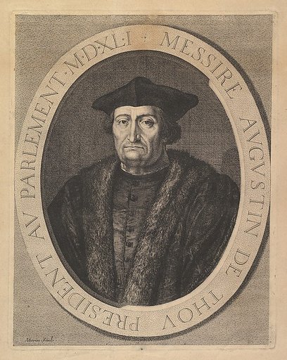 Augustin de Thou, president au Parlement