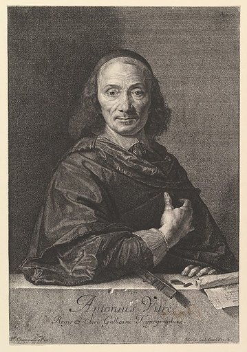 Antoine Vitre, typographe du roi