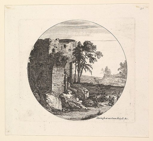 Les Ruines a gauche