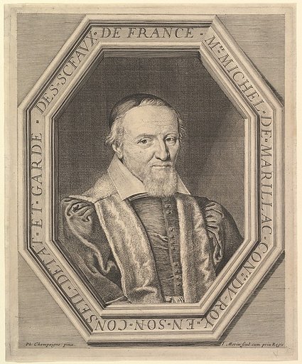 Michel de Marillac, conseiller d'etat et garde des sceaux