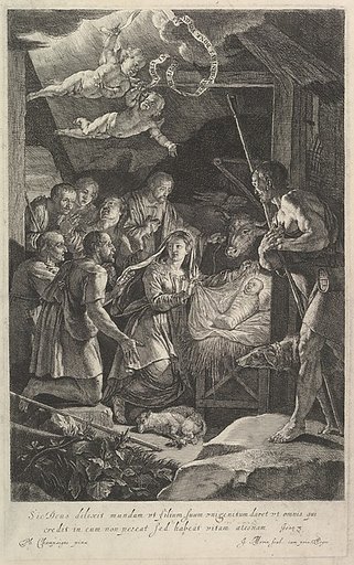 L'adoration des bergers