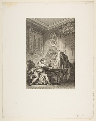La Coupe Enchantee, from "Contes et nouvelles en vers par Jean de La Fontaine. A Paris, de l'imprimerie de P. Didot, l'an III de la République, 1795"
