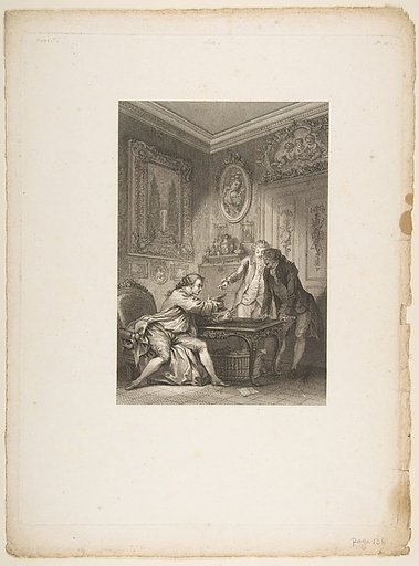 La Coupe Enchantee, from "Contes et nouvelles en vers par Jean de La Fontaine.  A Paris, de l'imprimerie de  P. Didot, l'an III de la République, 1795"