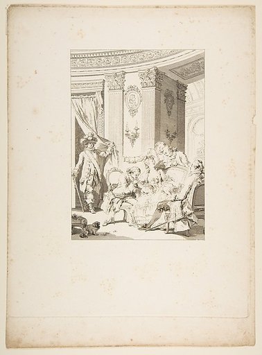 Le Mari Confesseur, from "Contes et nouvelles en vers par Jean de La Fontaine.  A Paris, de l'imprimerie de  P. Didot, l'an III de la République, 1795"