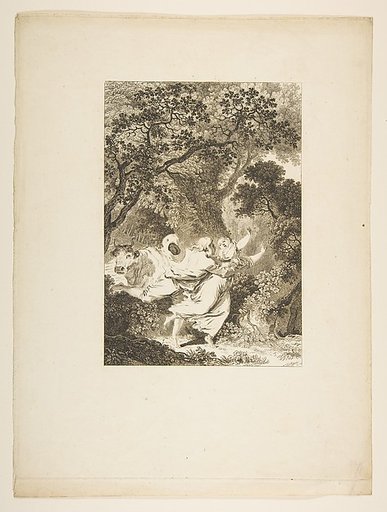 La Clochette, from "Contes et nouvelles en vers par Jean de La Fontaine.  A Paris, de l'imprimerie de  P. Didot, l'an III de la République, 1795"