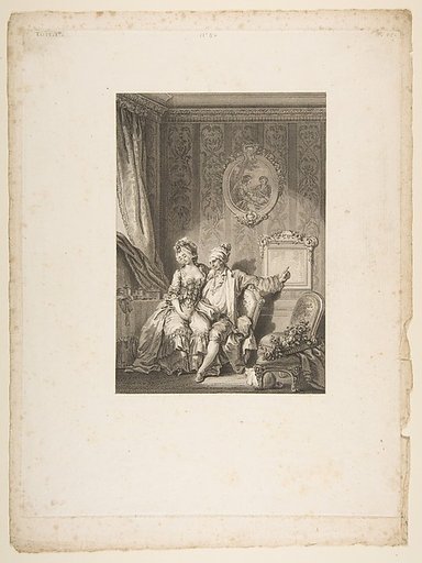 Le Calendrier des Vieillards, from "Contes et nouvelles en vers par Jean de La Fontaine.  A Paris, de l'imprimerie de  P. Didot, l'an III de la République, 1795"