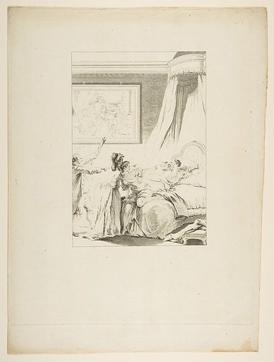 Le Gascon puni, from "Contes et nouvelles en vers par Jean de La Fontaine.  A Paris, de l'imprimerie de  P. Didot, l'an III de la République, 1795"