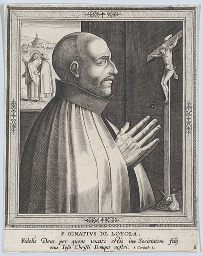 St. Ignatius of Loyola, from "Male Founders of Religious Orders"