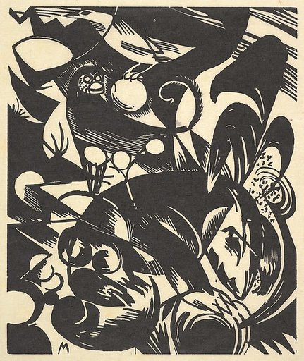 Creation I from the portfolio "New European Graphics, Portfolio III: German Artists"  [Schöpfungsgeschichte I from the portfolio Neue Europäische Graphik III: Deutsche Künstler]