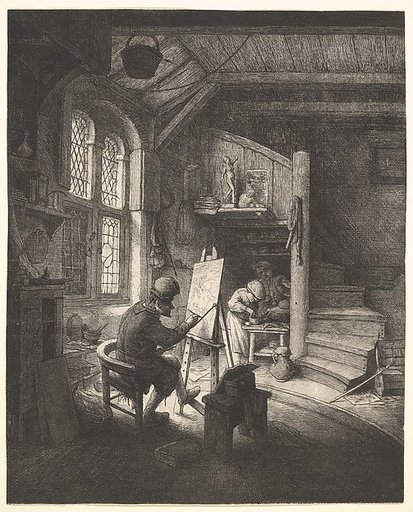 The Painter in His Studio