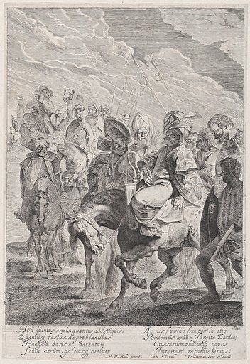 A Turkish Prince on Horseback