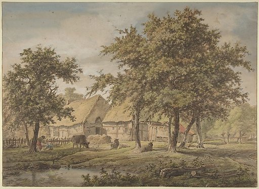 Landscape with a Farmhouse