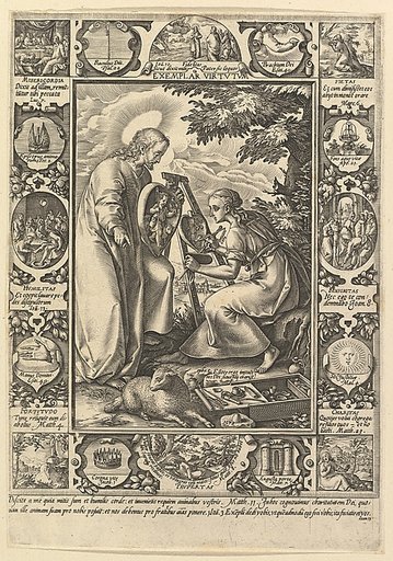 Exemplar Virtutum, from "Allegorical Scenes from the Life of Christ"