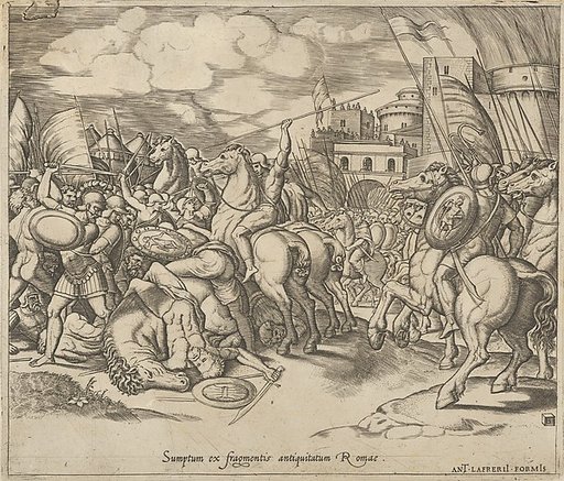 The Victory of Scipio, from "Speculum Romanae Magnificentiae"