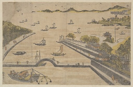 View of Fukagawa, Edo