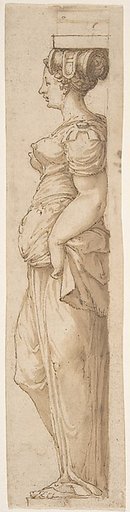 Caryatid Facing Left