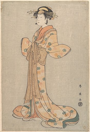 The Actor Nakamura Noshio II as the Courtesan Okaru