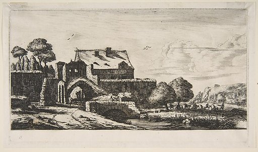 A Water-mill near Saint-Denis