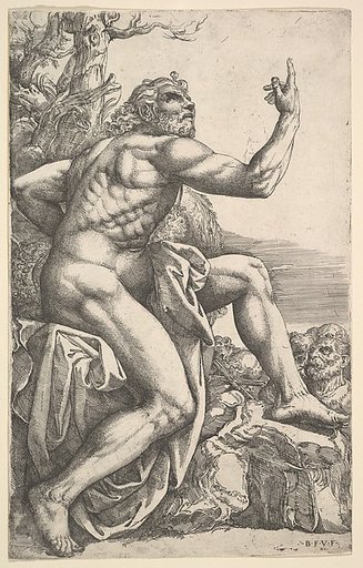 John the Baptist Preaching in the Wilderness