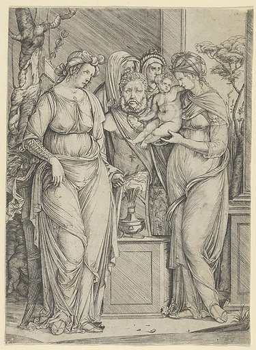 The sacrifice to Priapus (the larger version)