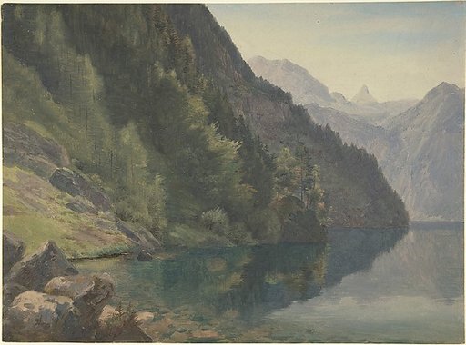 Wooded Shore at the King's Lake (Königssee)