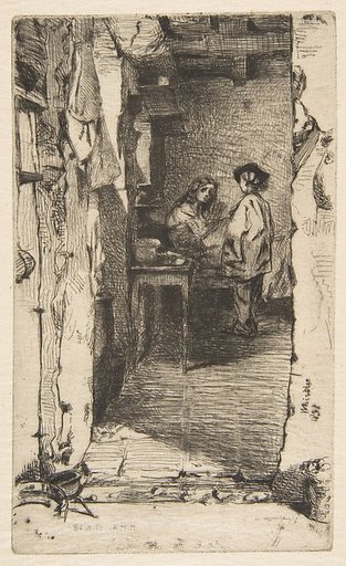 The Rag Gatherers (Rag Pickers, Quartier Mouffetard, Paris)