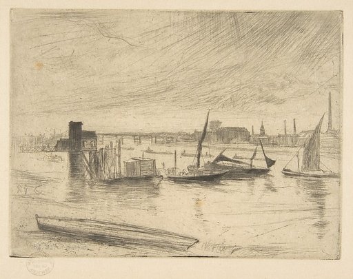 Early Morning, Battersea (Battersea Dawn) (Cadogan Pier)