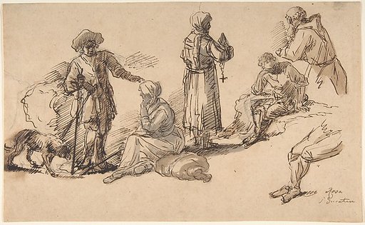 Studies for Standing and Seated Figures