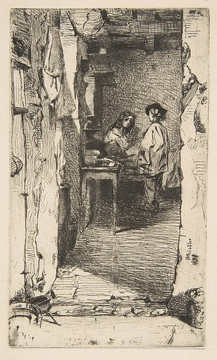 The Rag Gatherers (Rag Pickers, Quartier Mouffetard, Paris)