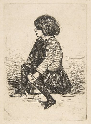 Seymour Seated (Seymour Haden, Jr., Seated)
