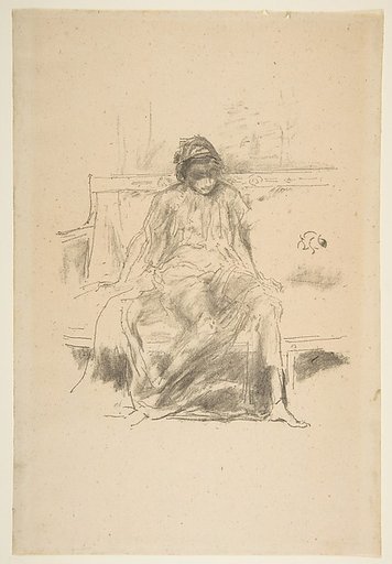 The Draped Figure, Seated