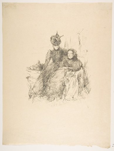 Mother and Daughter (La Mère Malade)