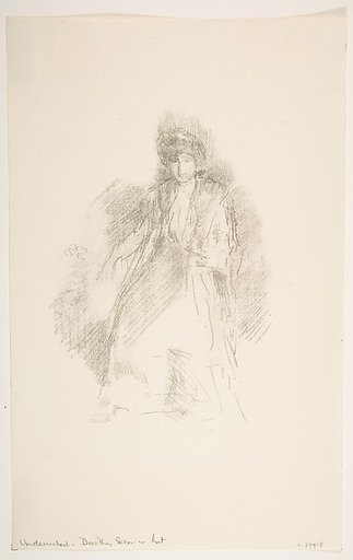 Portrait of a Young Woman Wearing a Hat (Miss Seaton) (Dorothy Seaton in a Hat)