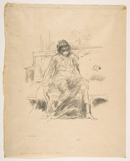 The Draped Figure, Seated