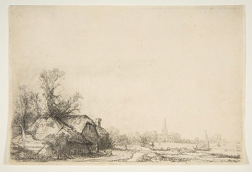 Cottage beside a Canal with a View of Ouderkerk